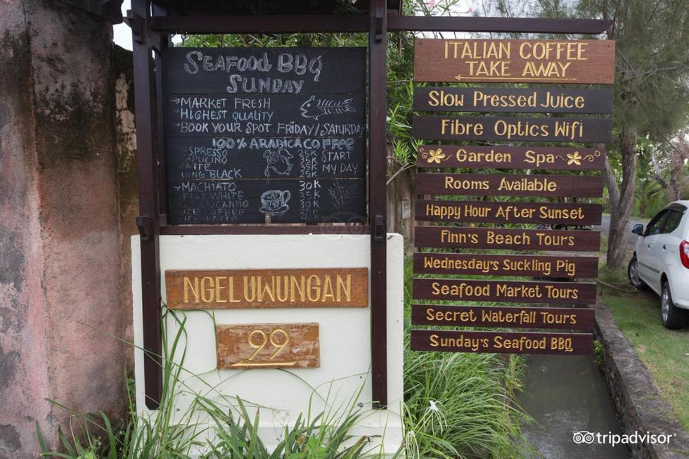 Ngeluwungan Boutique Hostel 坎古 外观 照片
